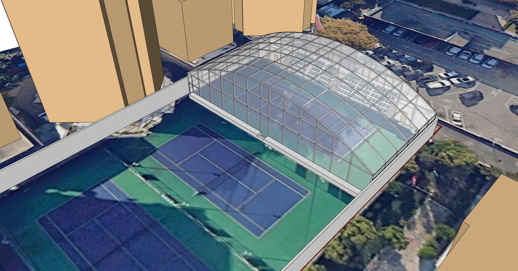 Ndërtim i hapësirave publike të argëtimit